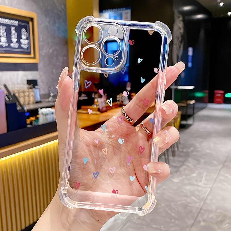 Apple Iphone 15 Pro Max - Capa de Celular Transparente com Cantos