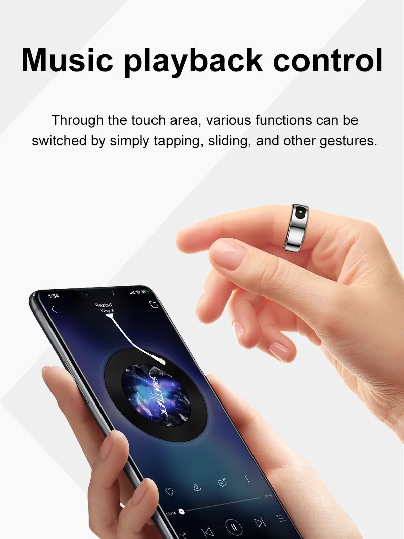 R08 anel inteligente para home - Temperature Ring Skin avaliação e preço