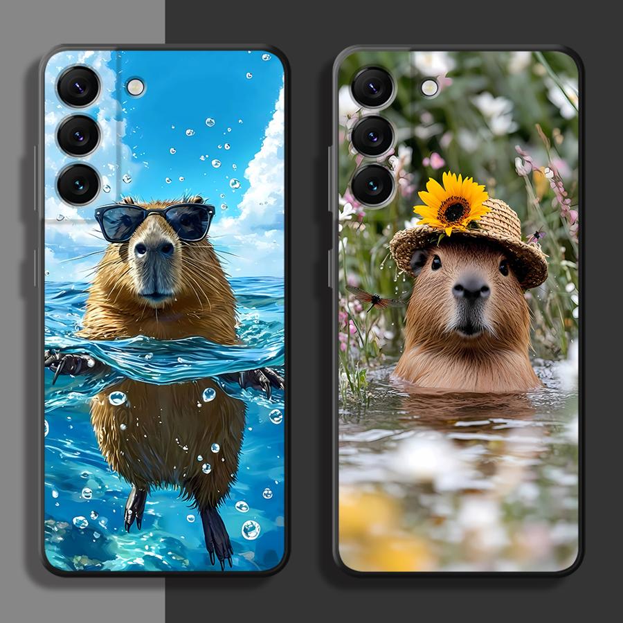 Capa de Celular Capybara de Fé - Samsung Galaxy A55 avaliação e preço