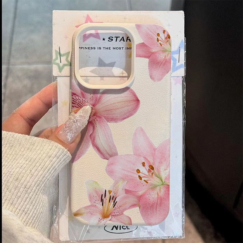 Rosa lírio lichia textura caso - Samsung Galaxy A55 avaliação e preço